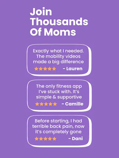 Download FitMama: Latihan Kehamilan & Pasca Melahirkan Gratis description image 14