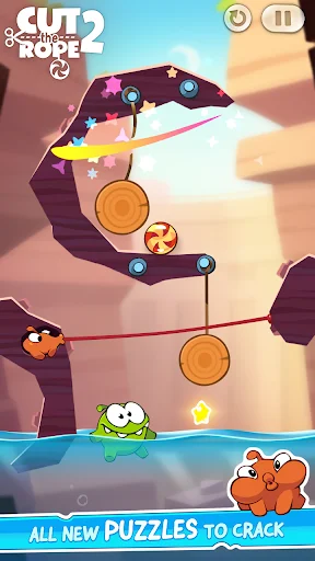 Download Cut the Rope 2 Terbaru – Petualangan Seru Om Nom Gratis description image 3