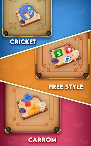 Download Carrom Cricket: Disc Pool Game – Main Carrom Seru Online description image 7
