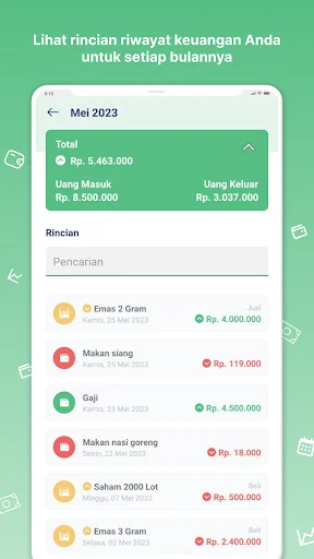 Download Pitih Terbaru – Kelola Keuangan Pribadi Offline Gratis description image 4