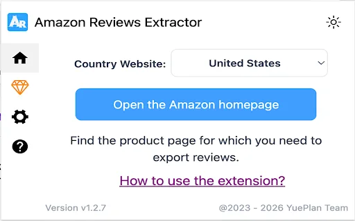 Unduh Amazon Reviews Extractor Terbaru – Ekstrak Data Gratis description image 1