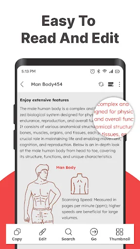 Download PDF Editor, Reader & Scanner – Edit & Scan PDF Gratis description image 4