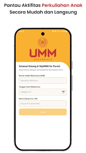 Download myUMM For Parent Terbaru – Pantau Studi Mahasiswa description image 1