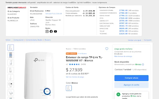 Download MercadoToolkit AI Gratis – Alat Penjual MercadoLibre description image 4
