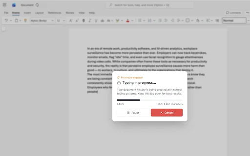 Duey.ai Humanizer: Auto Typer & Penulis AI untuk Google Docs description image 5