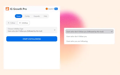 IG Growth Pro Terbaru – Tool Auto Follow Instagram Gratis description image 2