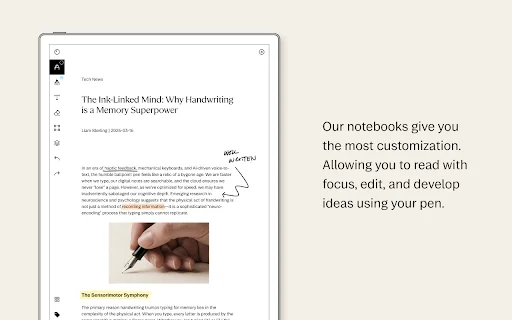 Download Read on reMarkable – Kirim Artikel Web ke Tablet Anda description image 3
