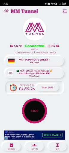 Download MM Tunnel Terbaru – VPN Cepat & Aman Gratis description image 3