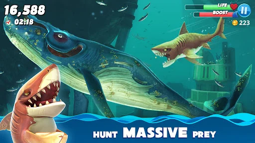 Download Hungry Shark World Terbaru – Game Hiu Seru Gratis description image 5
