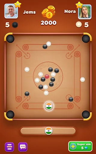 Download Carrom Cricket: Disc Pool Game – Main Carrom Seru Online description image 8