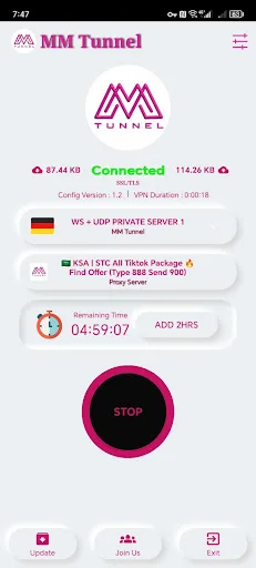 Download MM Tunnel Terbaru – VPN Cepat & Aman Gratis description image 6