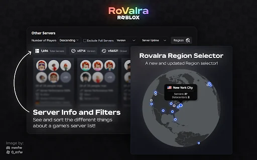 Download RoValra Terbaru – Ekstensi Roblox Gratis Terbaik description image 1