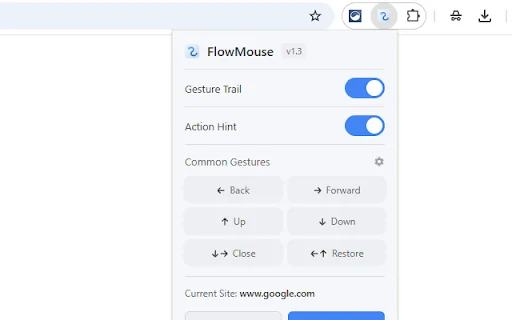 FlowMouse: Ekstensi Mouse Gesture Chrome Terbaik & Privasi description image 5